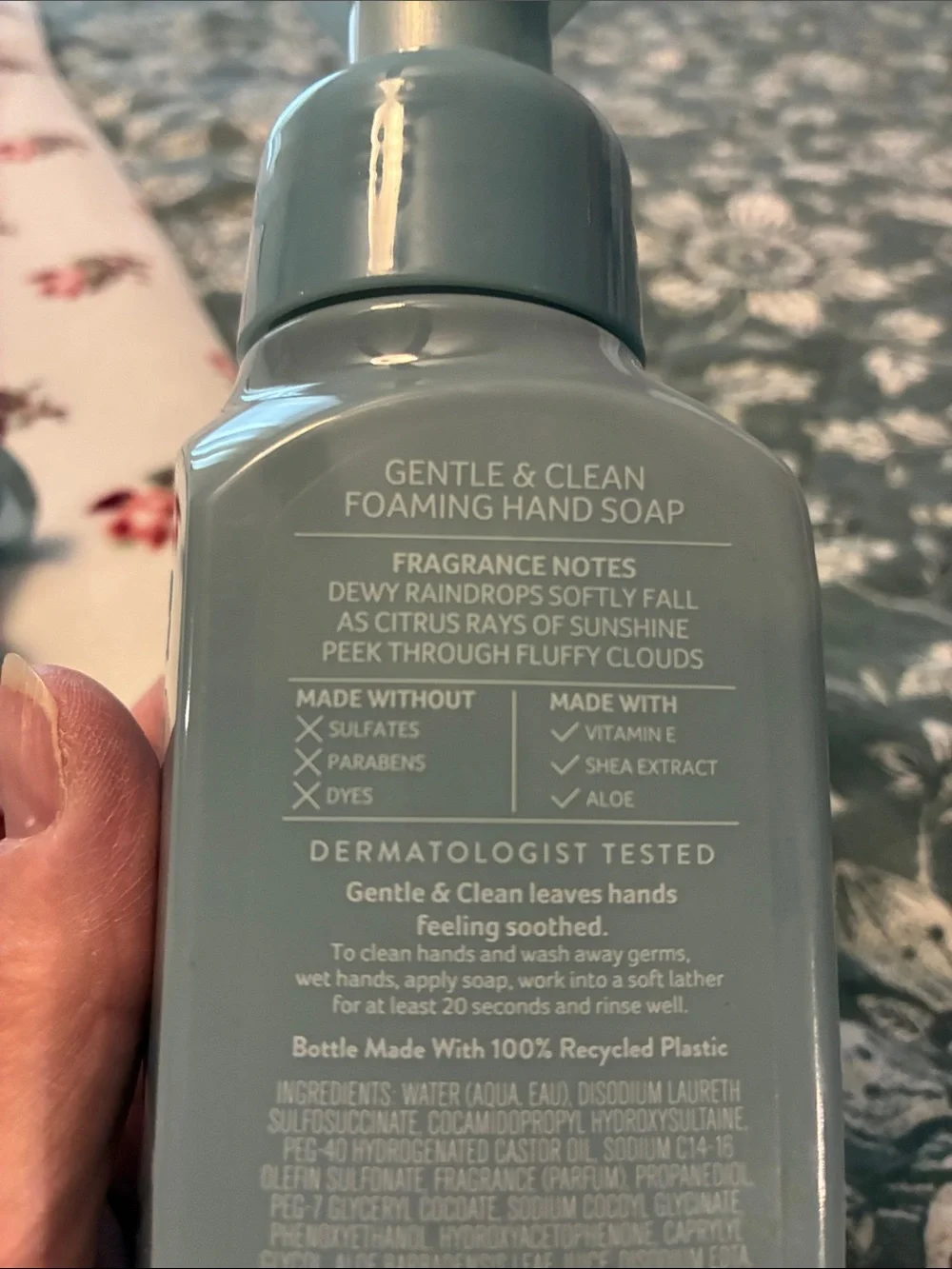 Bath & Body Works Morning Rainstorm Foaming Hand Soap - Light Blue (4)